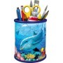 Puzzle 3D delfin suport pixuri 54 piese